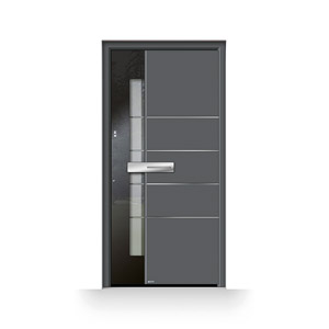 Pirnar Hauseingangstür mit ESG Glas